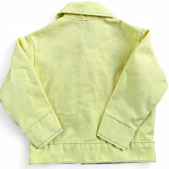 Vintage Kids Yellow Jean Jacket - Picture 4 of 4